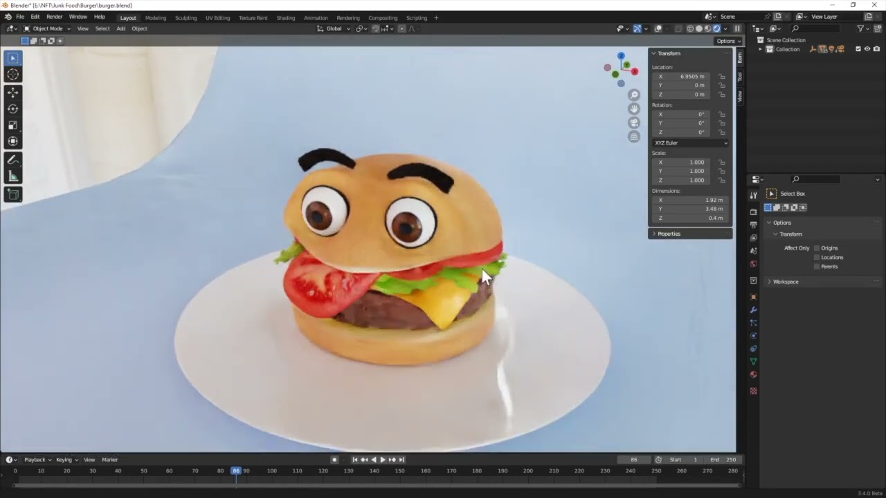 3D object representation